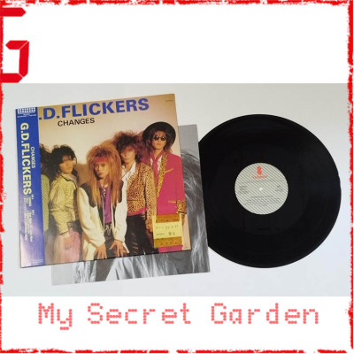 G.D. Flickers - Changes 1989 Japan Vinyl LP ***READY TO SHIP from Hong Kong***